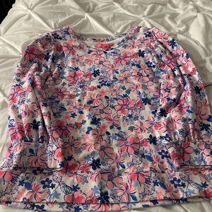 Lully Pulitzer flower sweatshirt